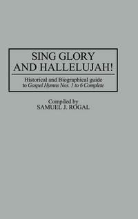 Produktbild: Sing Glory and Hallelujah!