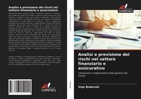 Produktbild: Analisi e previsione dei rischi nel settore finanziario e assicurativo
