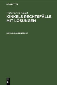 Produktbild: Bauernrecht