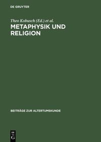 Produktbild: Metaphysik und Religion