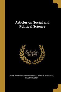 Produktbild: Articles On Social & Political
