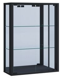 Produktbild: Wandvitrine H&auml;ngevitrine Glasvitrine Udina Spiegel