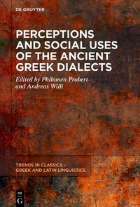 Produktbild: Perceptions and Social Uses of the Ancient Greek Dialects