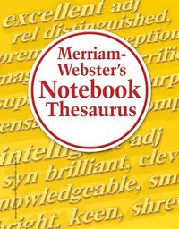 Produktbild: Merriam-Webster's Notebook Thesaurus