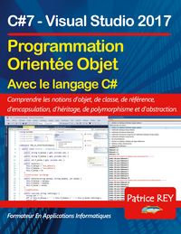 Produktbild: Programmation orientee objet avec C#7 (edition reliee)