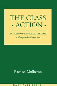 Produktbild: The Class Action in Common Law Legal Systems