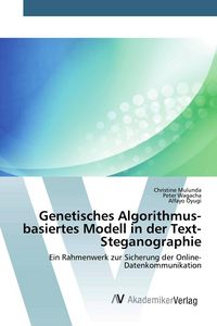 Produktbild: Genetisches Algorithmus-basiertes Modell in der Text-Steganographie