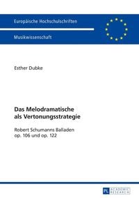 Produktbild: Das Melodramatische als Vertonungsstrategie