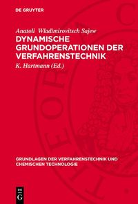 Produktbild: Dynamische Grundoperationen der Verfahrenstechnik