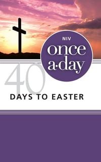 Produktbild: Niv, Once-A-Day 40 Days to Easter Devotional, Paperback