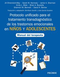 Produktbild: Protocolo unificado para el tratamiento transdiagn&oacute;stico de los trastornos emocionales en ni&ntilde;os y adolescentes