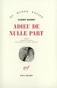 Produktbild: Adieu de nulle part
