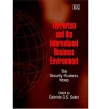 Produktbild: Terrorism and the International Business Environment
