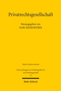 Produktbild: Privatrechtsgesellschaft