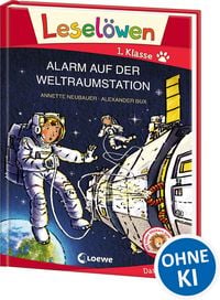 Produktbild: Lesel&ouml;wen 1. Klasse - Alarm auf der Weltraumstation
