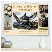 Produktbild: Im siebten Himmel der Hasen (hochwertiger Premium Wandkalender 2026 DIN A2 quer), Kunstdruck in Hochglanz