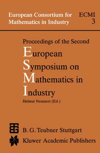 Produktbild: Proceedings of the Second European Symposium on Mathematics in Industry