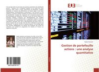 Produktbild: Gestion de portefeuille actions : une analyse quantitative