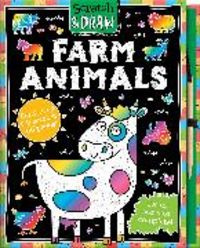 Produktbild: Scratch and Draw Farm Animals- Scratch Art Activity Book