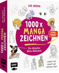 Produktbild: Die ultimative Motiv-Bibliothek &ndash;&nbsp;1000 x Manga zeichnen