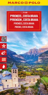 Produktbild: MARCO POLO Reisekarte Pyren&auml;en, Costa Brava 1:275.000