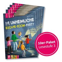 Produktbild: 10er Paket: Die unheimliche Escape-Room-Party &ndash; Lesestufe 3
