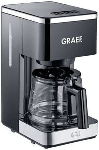 Produktbild: Graef FK 402 Kaffeemaschine Schwarz Fassungsverm&ouml;gen Tassen=10 Glaskanne, Warmhaltefunktion