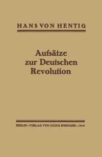 Produktbild: Aufs&auml;tze zur Deutschen Revolution