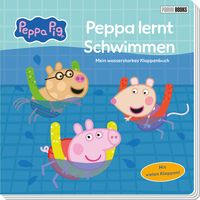 Produktbild: Peppa Pig: Peppa lernt Schwimmen - Mein wasserstarkes Klappenbuch