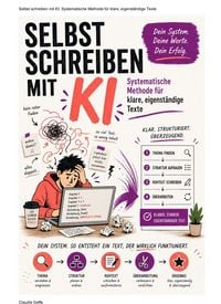 Produktbild: Selbst schreiben mit KI: Systematische Methode f&uuml;r klare, eigenst&auml;ndige Texte