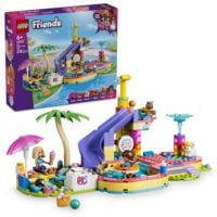 Produktbild: LEGO Friends 42676 Lustiger Tag im Wasserpark, Bauset mit 2 Spielfiguren und 4 Spielzeugtieren