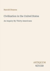 Produktbild: Civilization in the United States