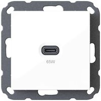 Produktbild: Ehmann 6560x0000 USB-Ladesteckdose Wei&szlig;