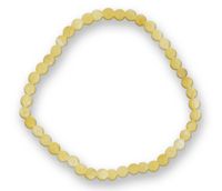 Produktbild: Orangencalcit Edelsteinarmband 3-4mm, J748-14