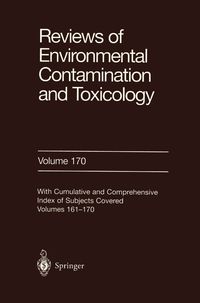 Produktbild: Reviews of Environmental Contamination and Toxicology 170