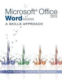 Produktbild: Ms Office Word 2013 a Skills a