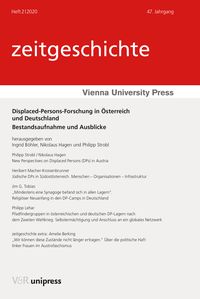 Produktbild: Displaced-Persons-Forschung in &Ouml;sterreich und Deutschland