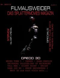 Produktbild: FILMAUSWEIDER - Das Splattermovies Magazin - Ausgabe 3 - Dredd 3D, Wrong Turn 5, Tall Men, Smiley, Cockneys vs Zombies, Universal Soldier: Day of Reckoning, Silen Night, Inbred, Adam Chaplin, Dear God No, Bait 3D, Rise of the Zombies ... Evil Dead - Remake, Interview Oliver Krekel