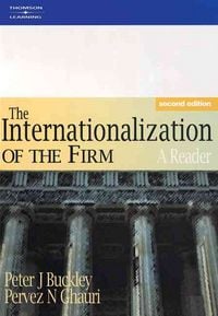 Produktbild: Ghauri, P: Internationalization of the Firm