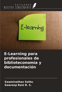 Produktbild: E-Learning para profesionales de biblioteconom&iacute;a y documentaci&oacute;n