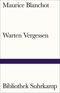 Produktbild: Warten Vergessen