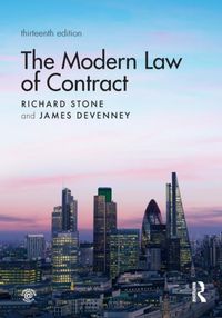 Produktbild: Stone, R: The Modern Law of Contract