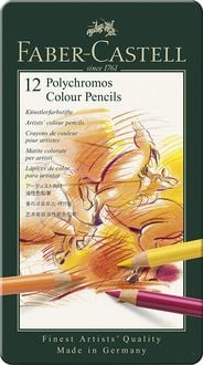 Produktbild: Faber-Castell Farbstift Polychromos 12er