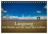 Produktbild: Langeoog &ndash; Ein Herbst auf der Insel des Lebens (Tischkalender 2026 DIN A5 quer), CALVENDO Monatskalender