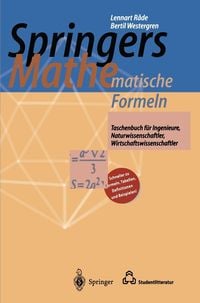 Produktbild: Springers Mathematische Formeln