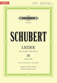 Produktbild: Schubert, F: Songs (New Edition) (Medium Voice)
