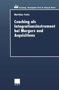 Produktbild: Coaching als Integrationsinstrument bei Mergers and Acquisitions