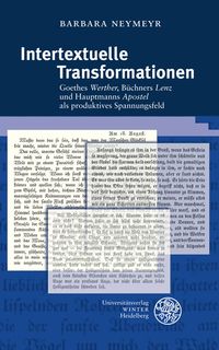 Produktbild: Intertextuelle Transformationen