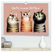 Produktbild: Gute Laune Katzen (hochwertiger Premium Wandkalender 2027 DIN A2 quer), Kunstdruck in Hochglanz