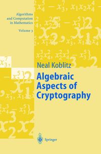 Produktbild: Algebraic Aspects of Cryptography